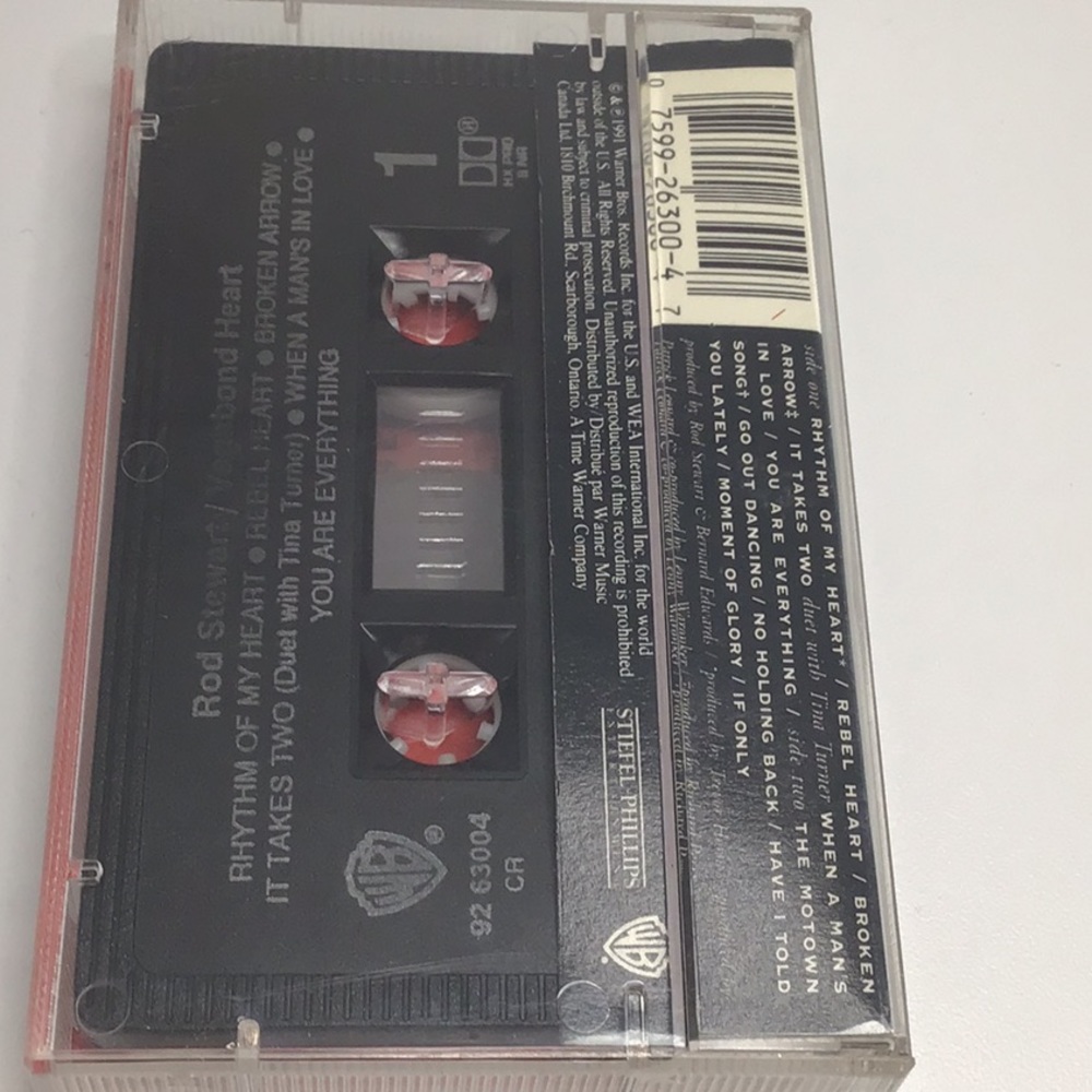 🦄 Rod Stewart Cassette 4pc. - Picture 10 of 12